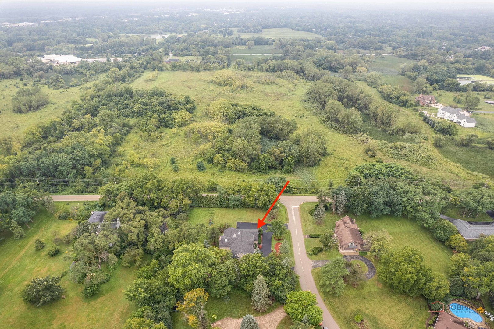 2329 Coach Road Long Grove, IL 60047 - Photo 49 of 56 a view of a lake with a mountain