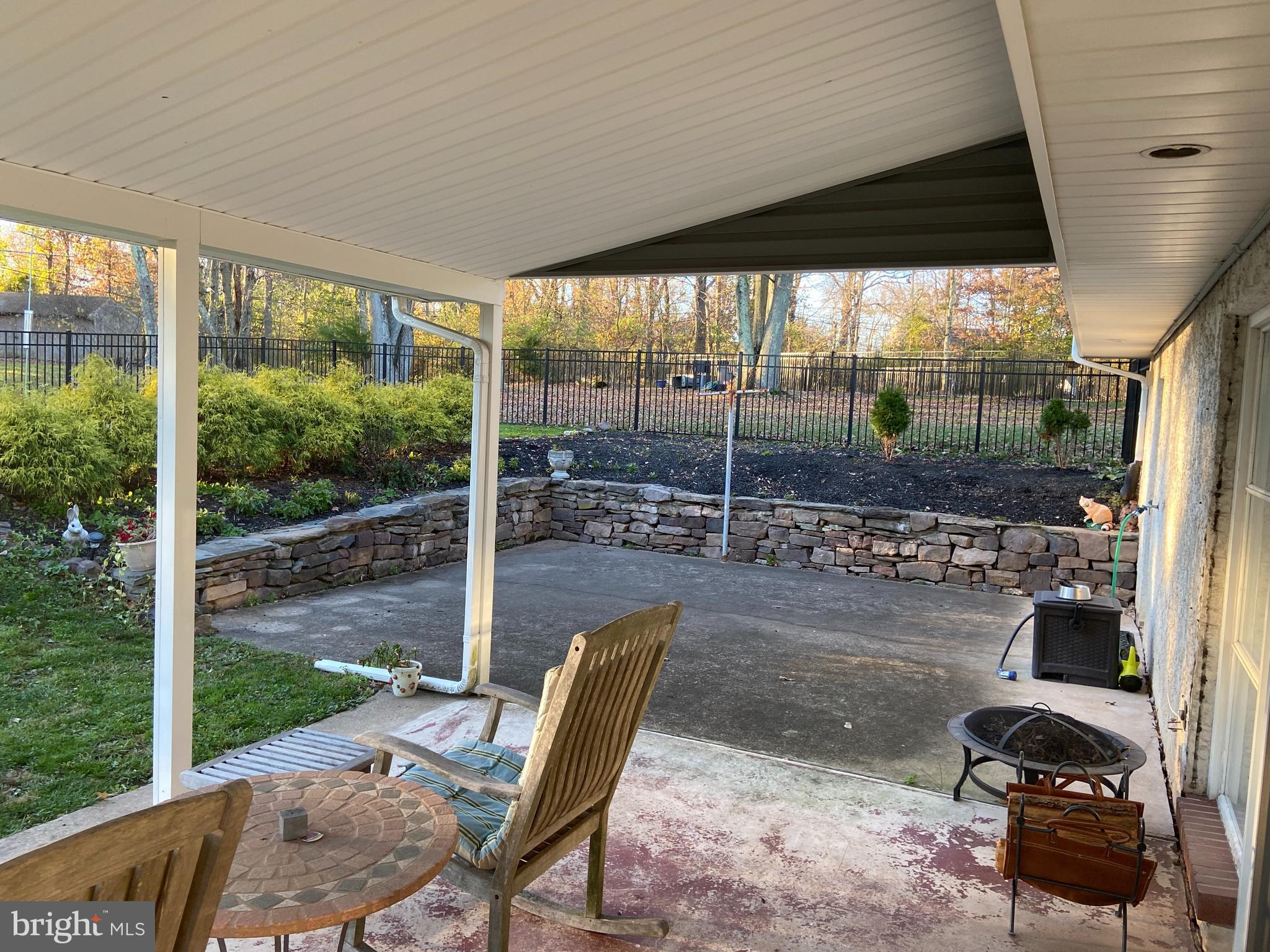 1231 Lois Road Ambler, PA 19002 - Photo 9 of 29 Covered back porch left side