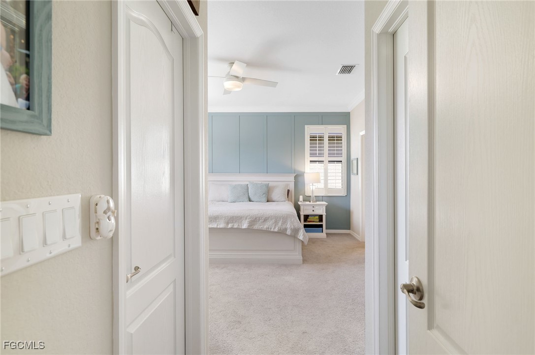 9778 Mirada Boulevard Fort Myers, FL 33908 - Photo 15 of 29 a living room with a bed and a couch