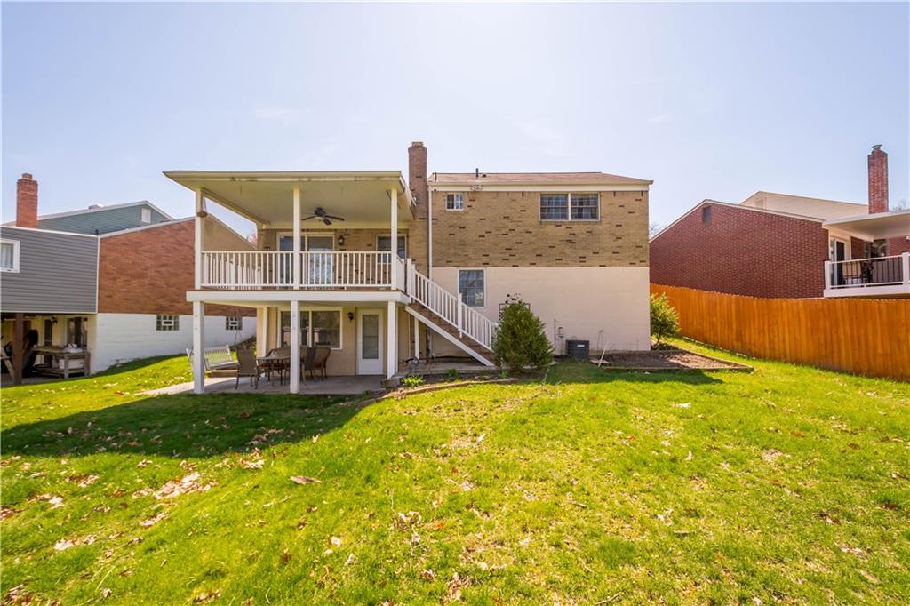 169 Balver Avenue Pittsburgh, PA 15205 - Photo 22 of 24 a view of a house with swimming pool and a yard