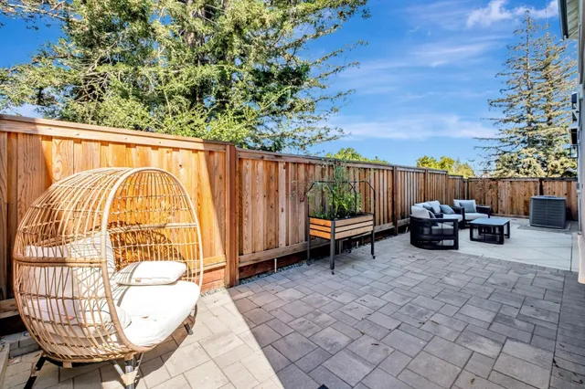 a view of a couches in patio