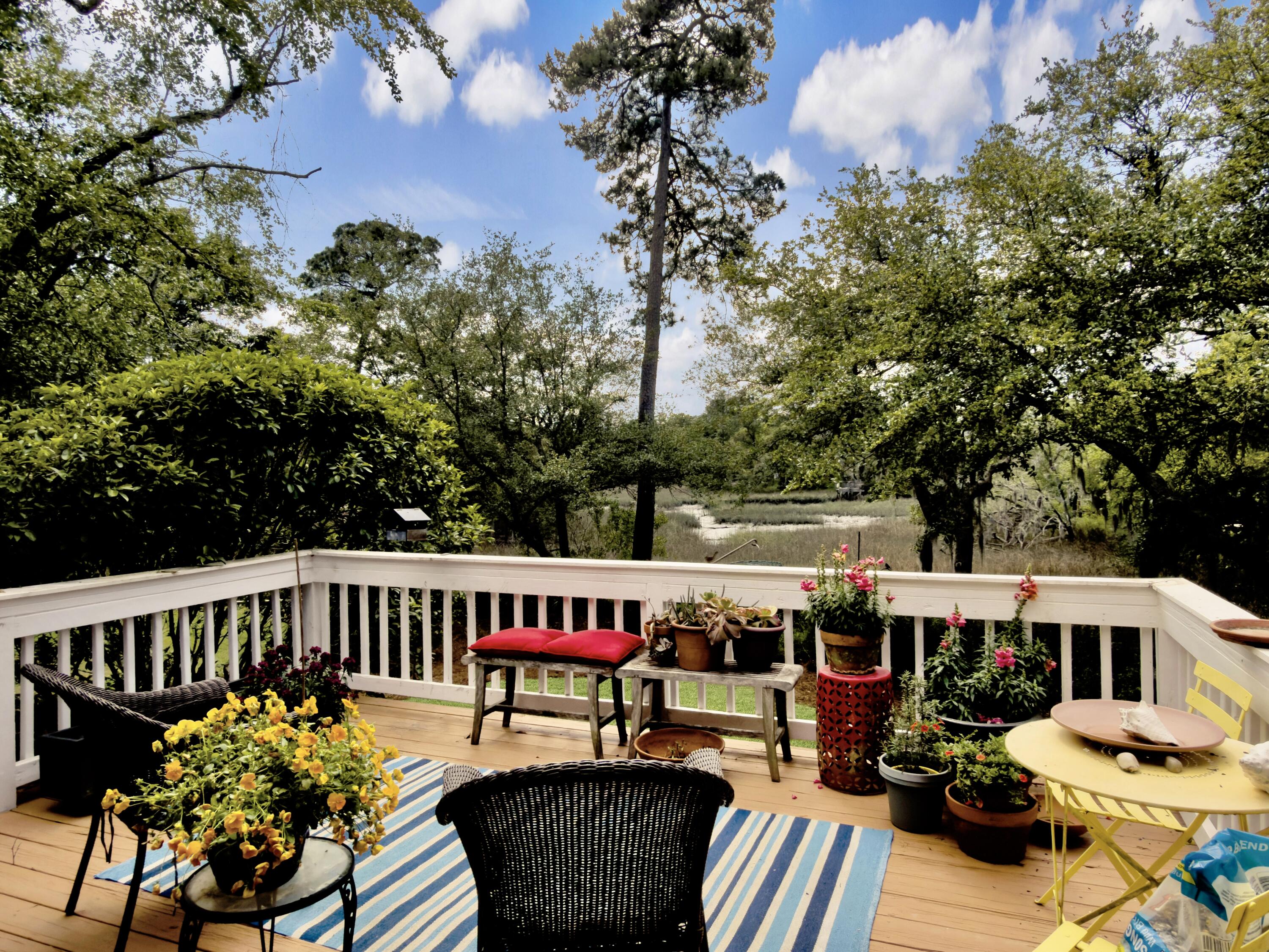 1529 Strathmore Lane Mount Pleasant, SC 29464 - Photo 3 of 29 Tidal creek and Marsh view off Deck