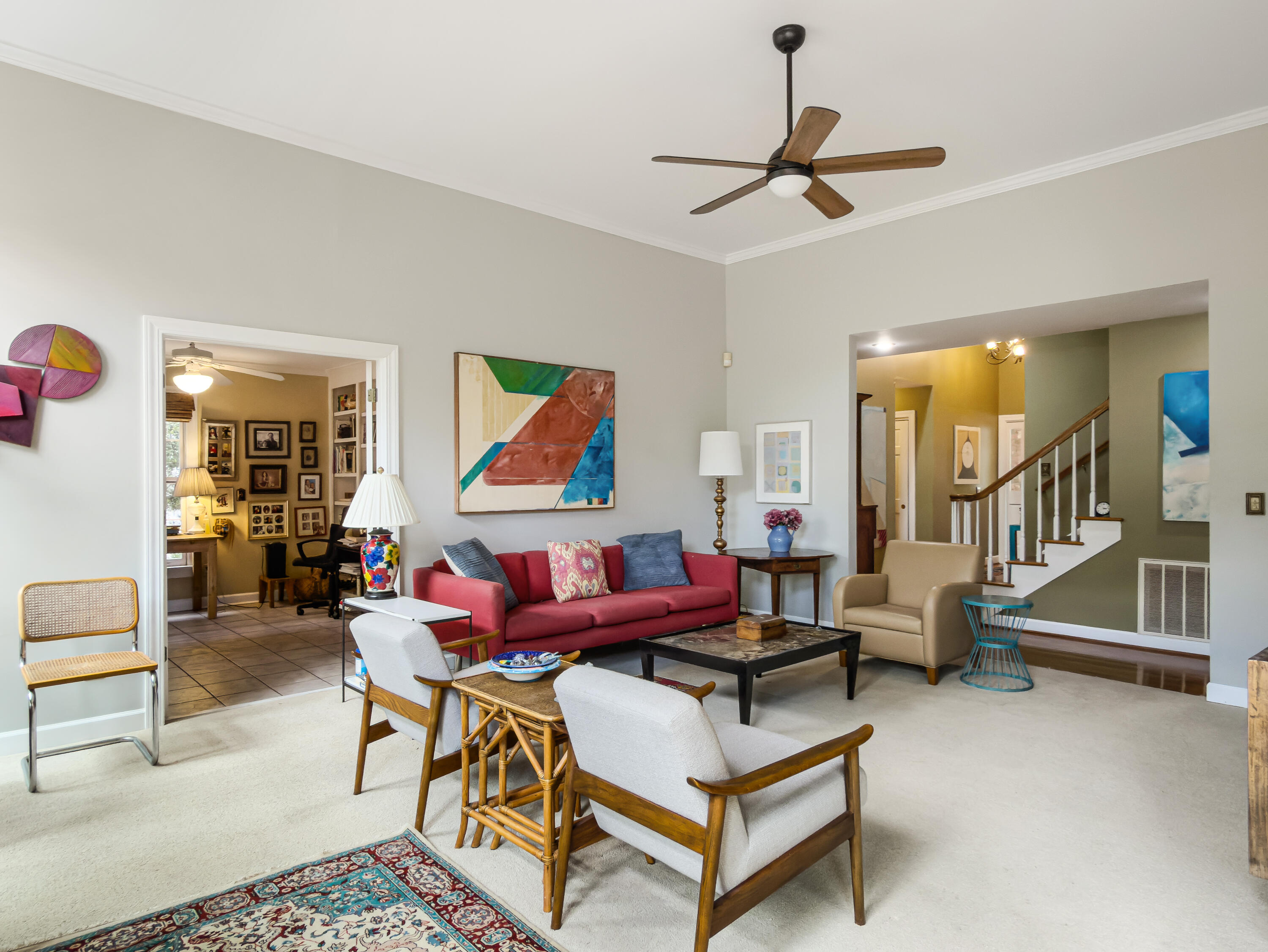 1529 Strathmore Lane Mount Pleasant, SC 29464 - Photo 7 of 29 Family Rm with adjoining Study