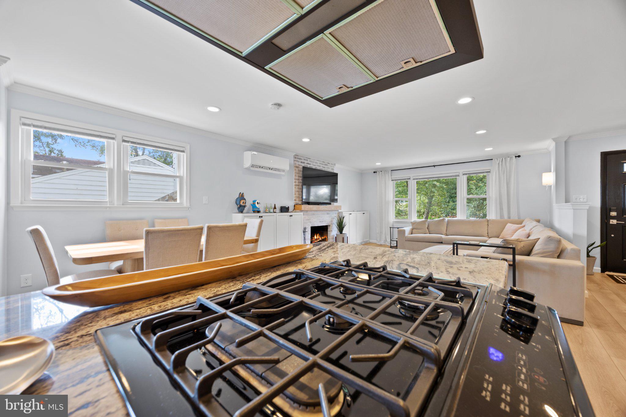 6705 New Hope Drive Springfield, VA 22151 - Photo 30 of 67 Modern kitchen with open living space.