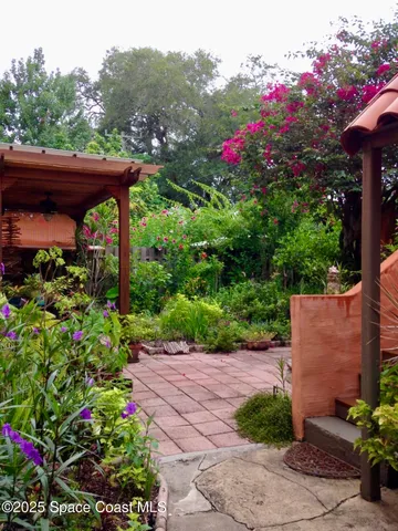 a city view with tall buildings