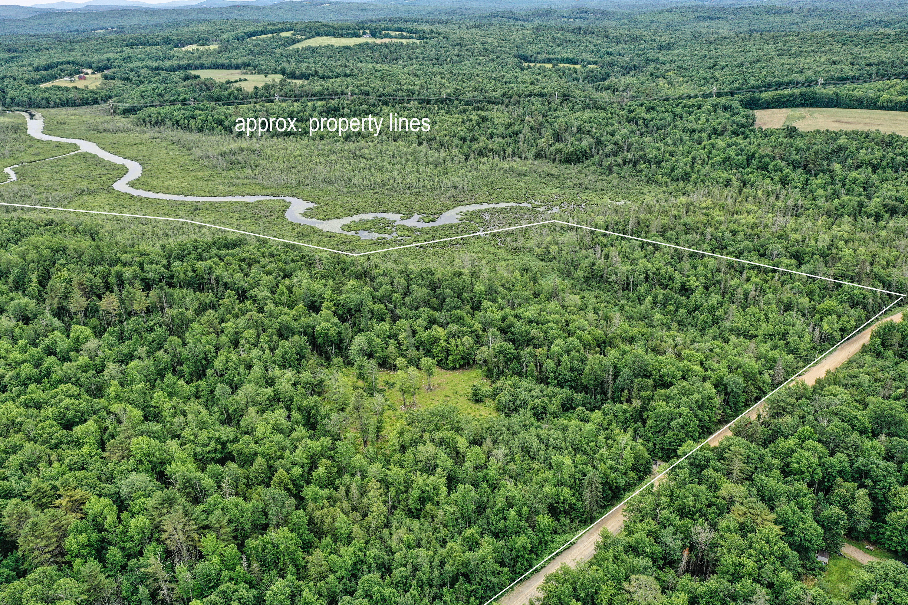 Lot 12 South Road Dixmont, ME 04932 - Photo 7 of 34 Aerial View