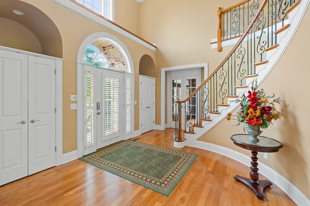 a view of an entryway