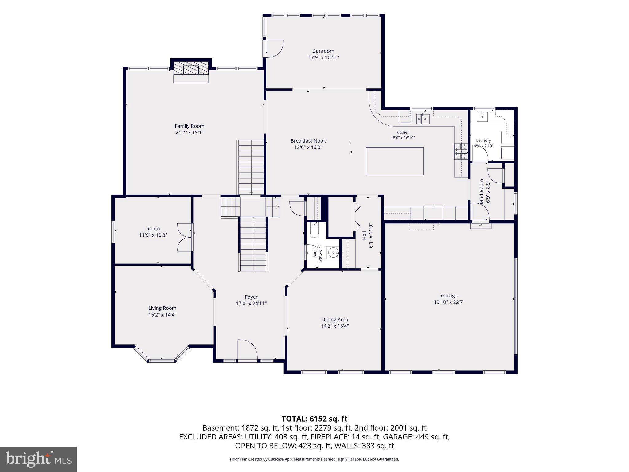 2148 Chestnut Lane Frederick, MD 21702 - Photo 75 of 77 Main Level Floor Plan