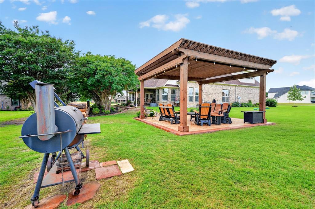 1399 Canyon Lake Road Wills Point, TX 75169 - Photo 33 of 37 a view of outdoor space yard deck and patio