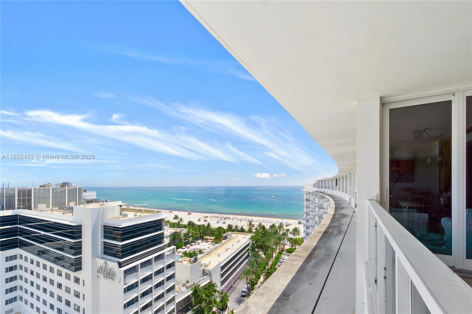 100 Lincoln Road, Unit PH8 Miami Beach, FL 33139 - Photo 24 of 37 a view of balcony with furniture