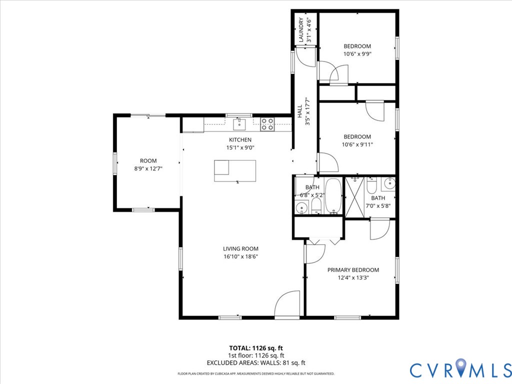 7272 Willson Road Henrico, VA 23231 - Photo 32 of 47 View of room layout