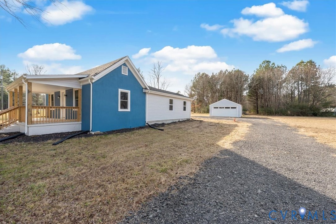 7272 Willson Road Henrico, VA 23231 - Photo 4 of 47 View of property exterior with an outbuilding, a d