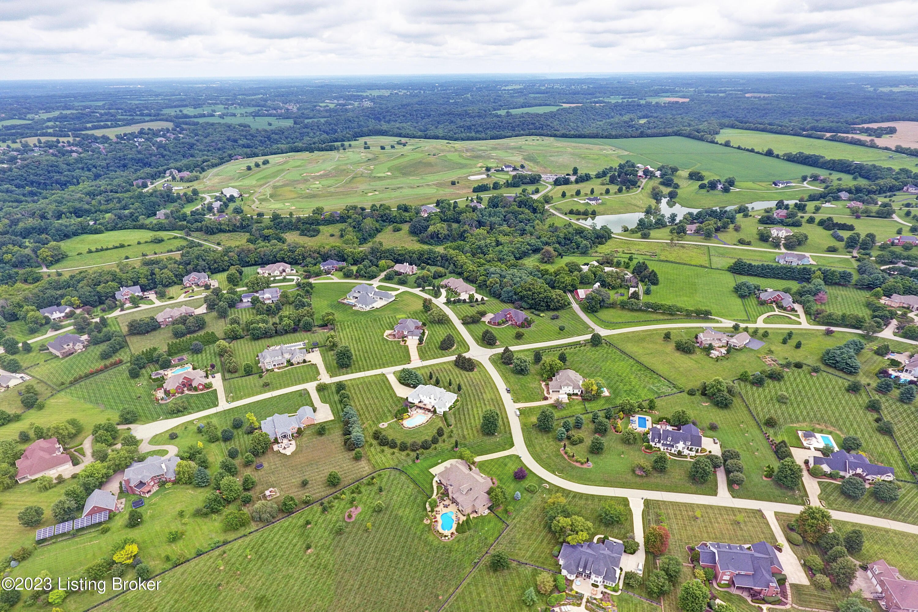 3211 Overlook Ridge Road Prospect, KY 40059 - Photo 11 of 67 Nevel Meade Golf Course is beyond