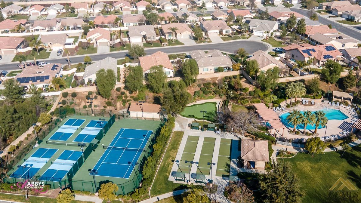 Undisclosed Address Bakersfield, CA 93306 - Photo 44 of 48 an aerial view of residential houses with outdoor space