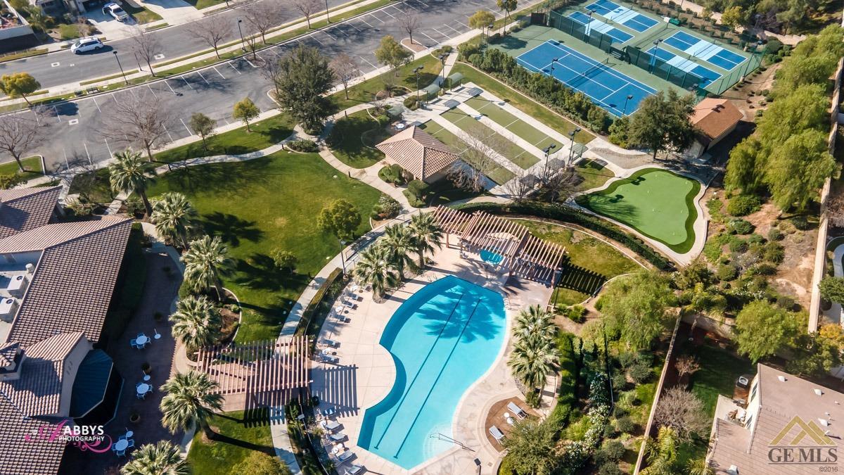 Undisclosed Address Bakersfield, CA 93306 - Photo 47 of 48 an aerial view of a house with a yard and outdoor seating