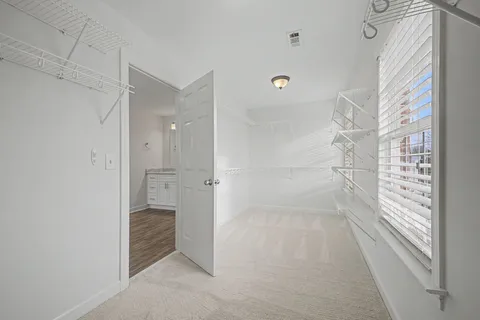 a view of a small space