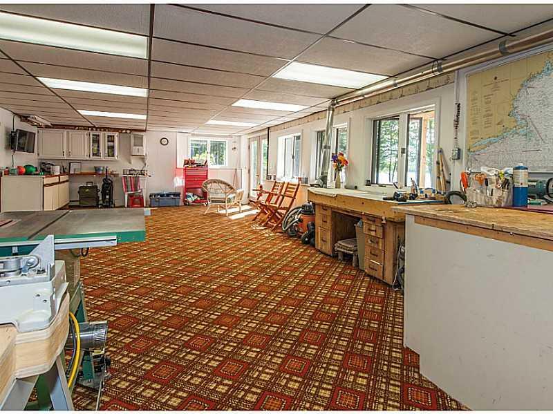 203 Shore Road Edgecomb, ME 04556 - Photo 31 of 33 Family Room. A daylight and walkout...