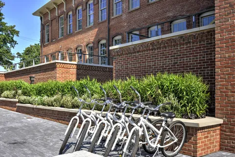a view of a house with a chairs