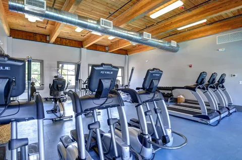 a view of wooden door