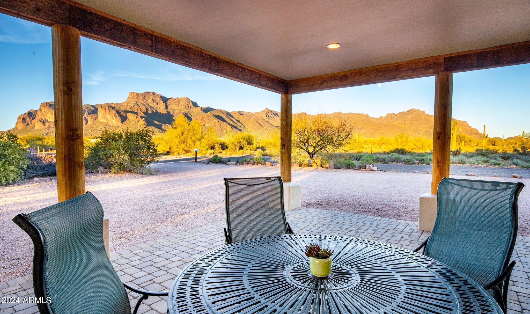 1632 South Barkley Road Apache Junction, AZ 85119 - Photo 19 of 24 Shaded Patio