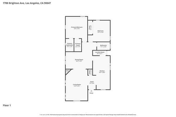 $785,000 | 7700 Brighton Avenue, Los Angeles, CA 90047