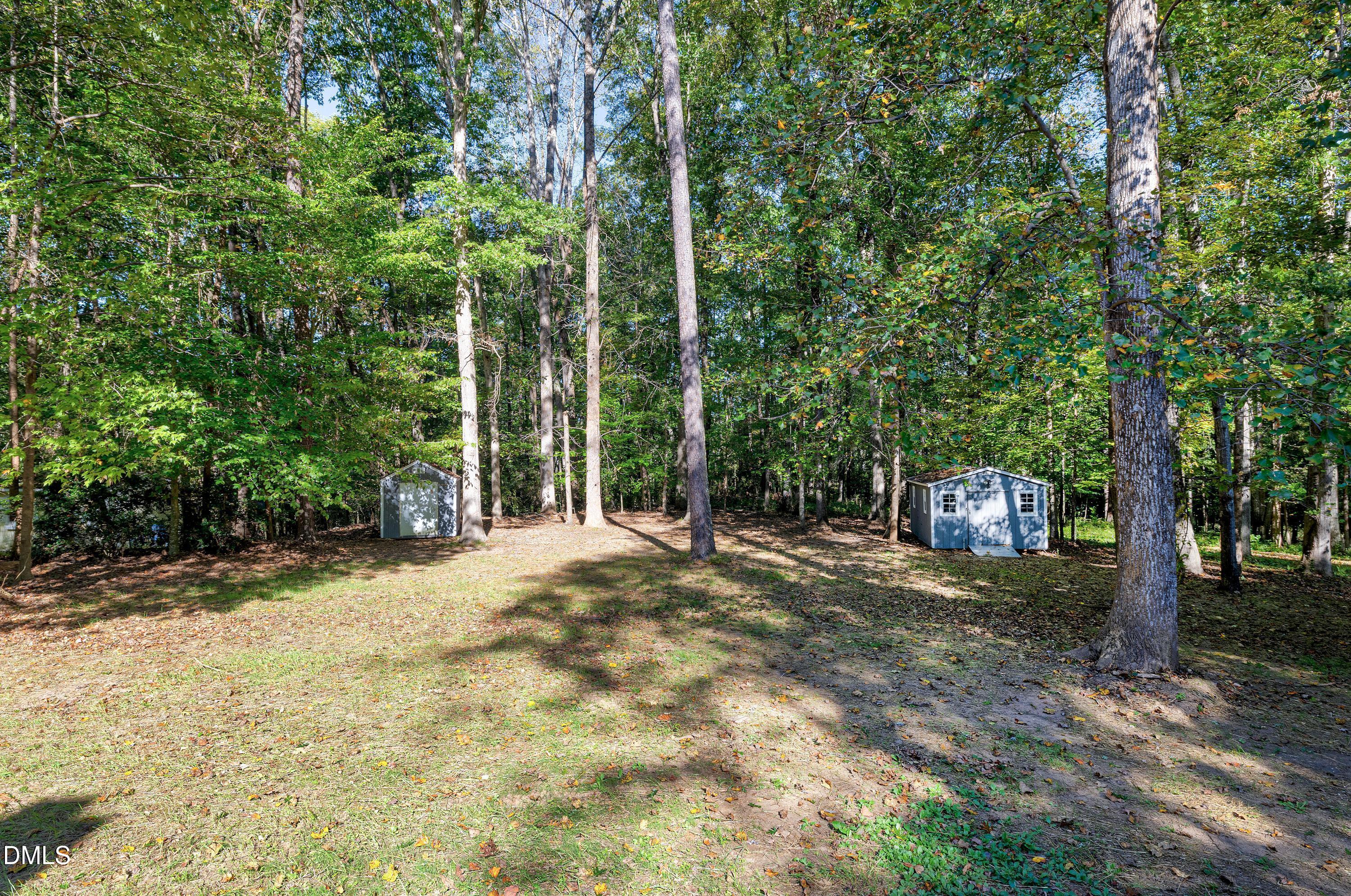 1508 Middle Ridge Drive Willow Spring, NC 27592 - Photo 36 of 56 a view of a field with plants and trees