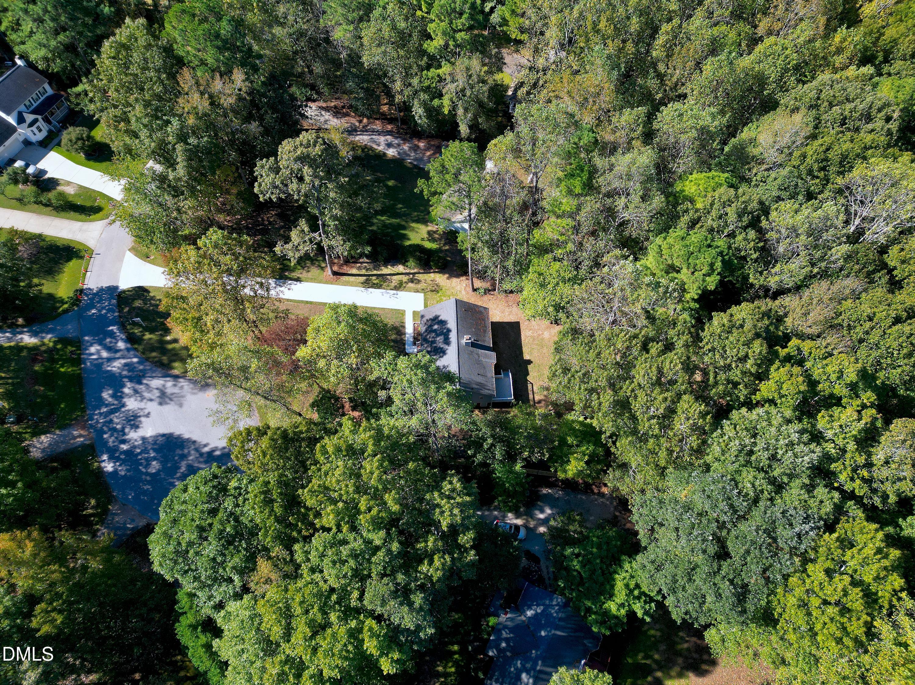 1508 Middle Ridge Drive Willow Spring, NC 27592 - Photo 48 of 56 an aerial view of a house with a yard