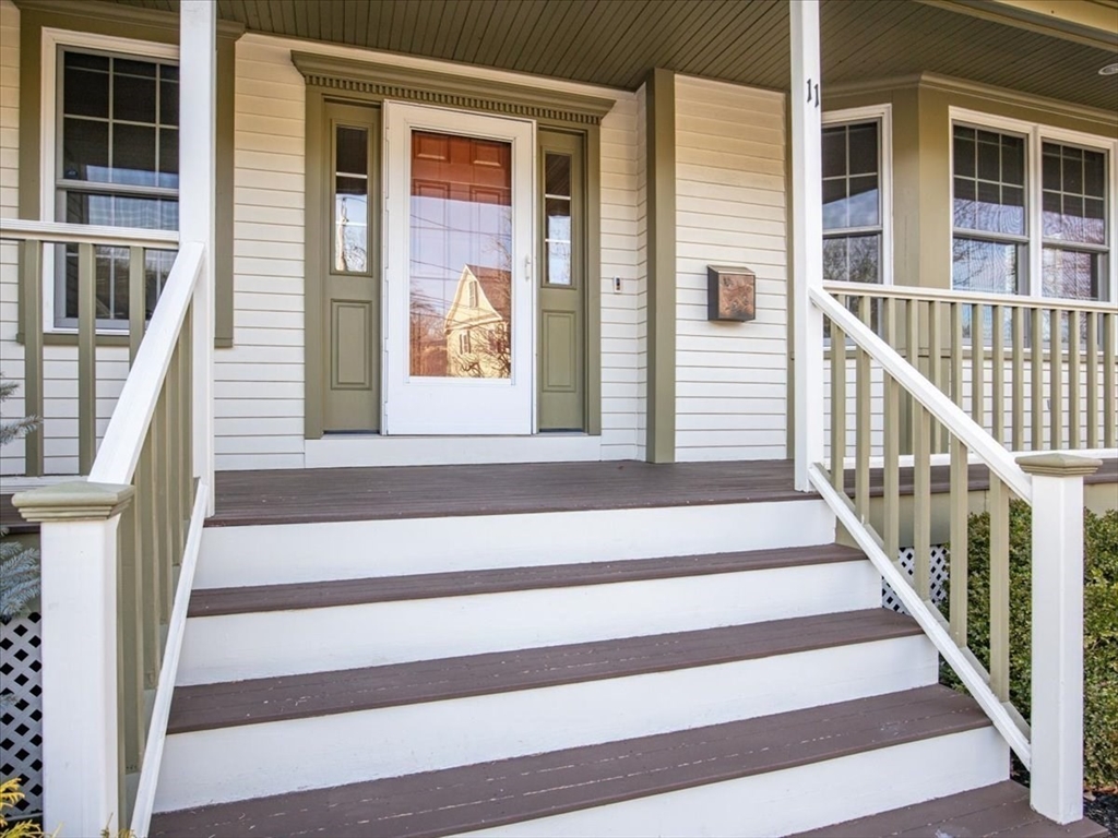 11 Shirley Road Needham, MA 02494 - Photo 3 of 41 a view of a house with a porch