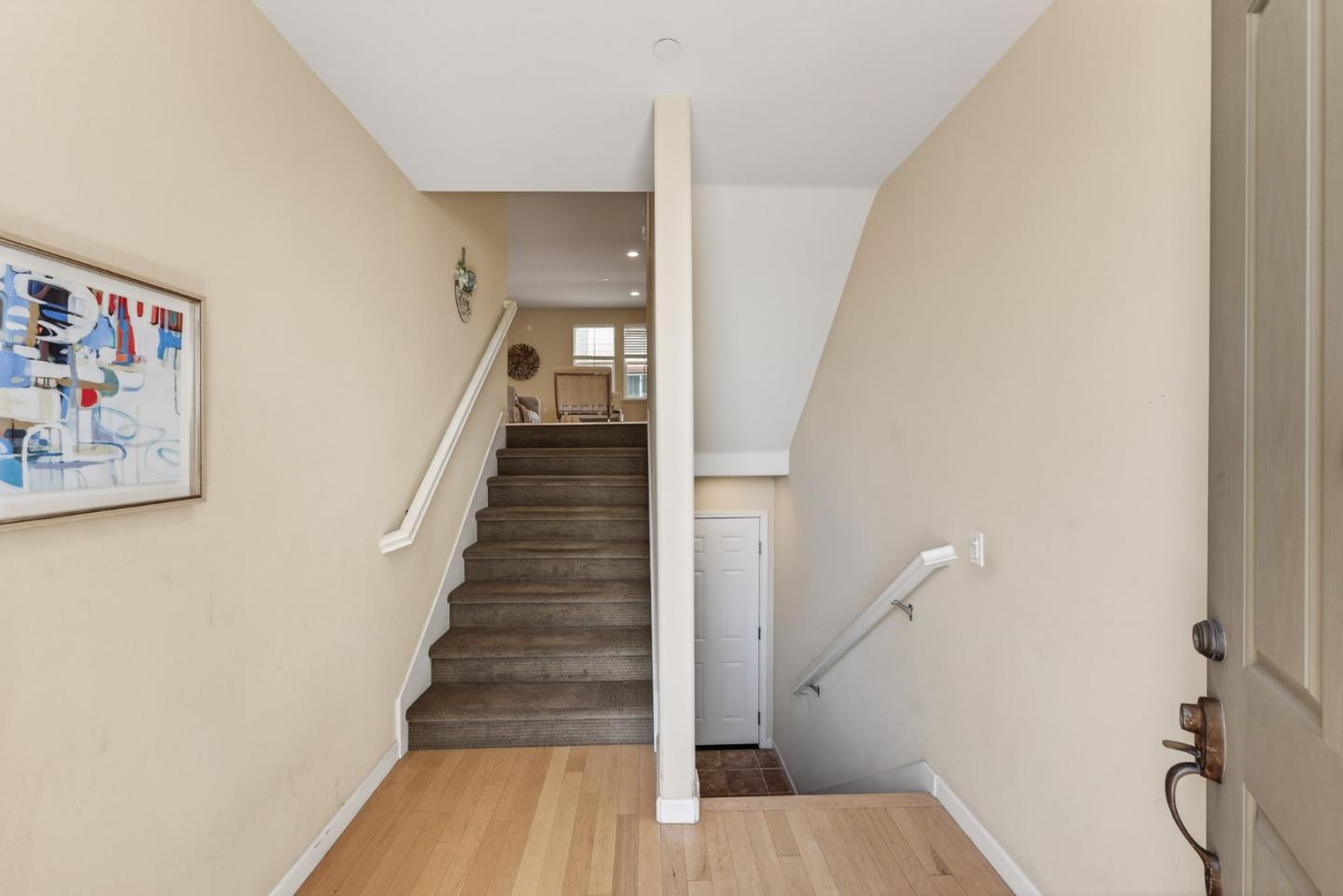 1030 Luz Del Sol Tr Loop Milpitas, CA 95035 - Photo 22 of 26 a view of entryway with stairs and wooden floor
