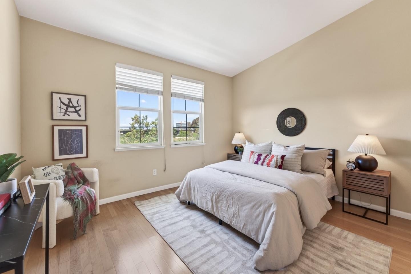 1030 Luz Del Sol Tr Loop Milpitas, CA 95035 - Photo 7 of 26 a bedroom with a bed and wooden floor