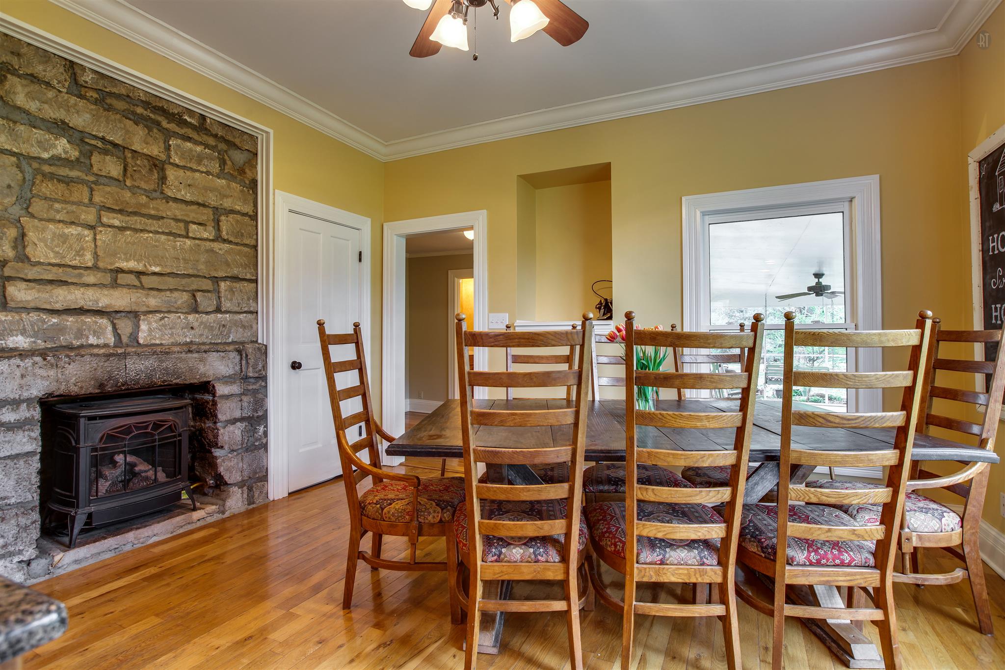 3887 Raleigh-Elam Road Santa Fe, TN 38482 - Photo 13 of 27 The 2nd Fireplace was Converted to Gas (propane) in 2010