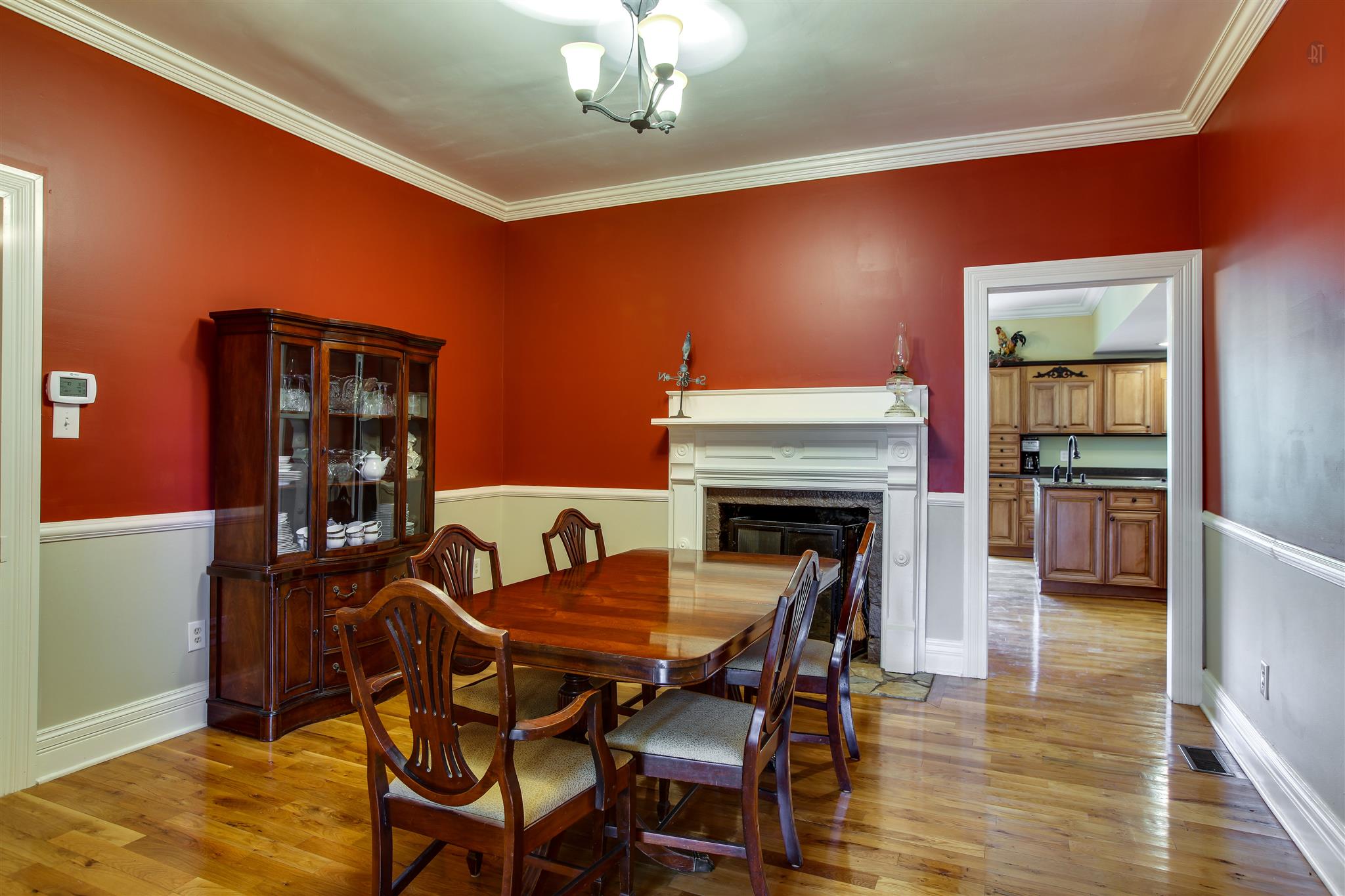 3887 Raleigh-Elam Road Santa Fe, TN 38482 - Photo 14 of 27 The Formal Dining Room has the 3rd Fireplace but it's currently Decorative Only