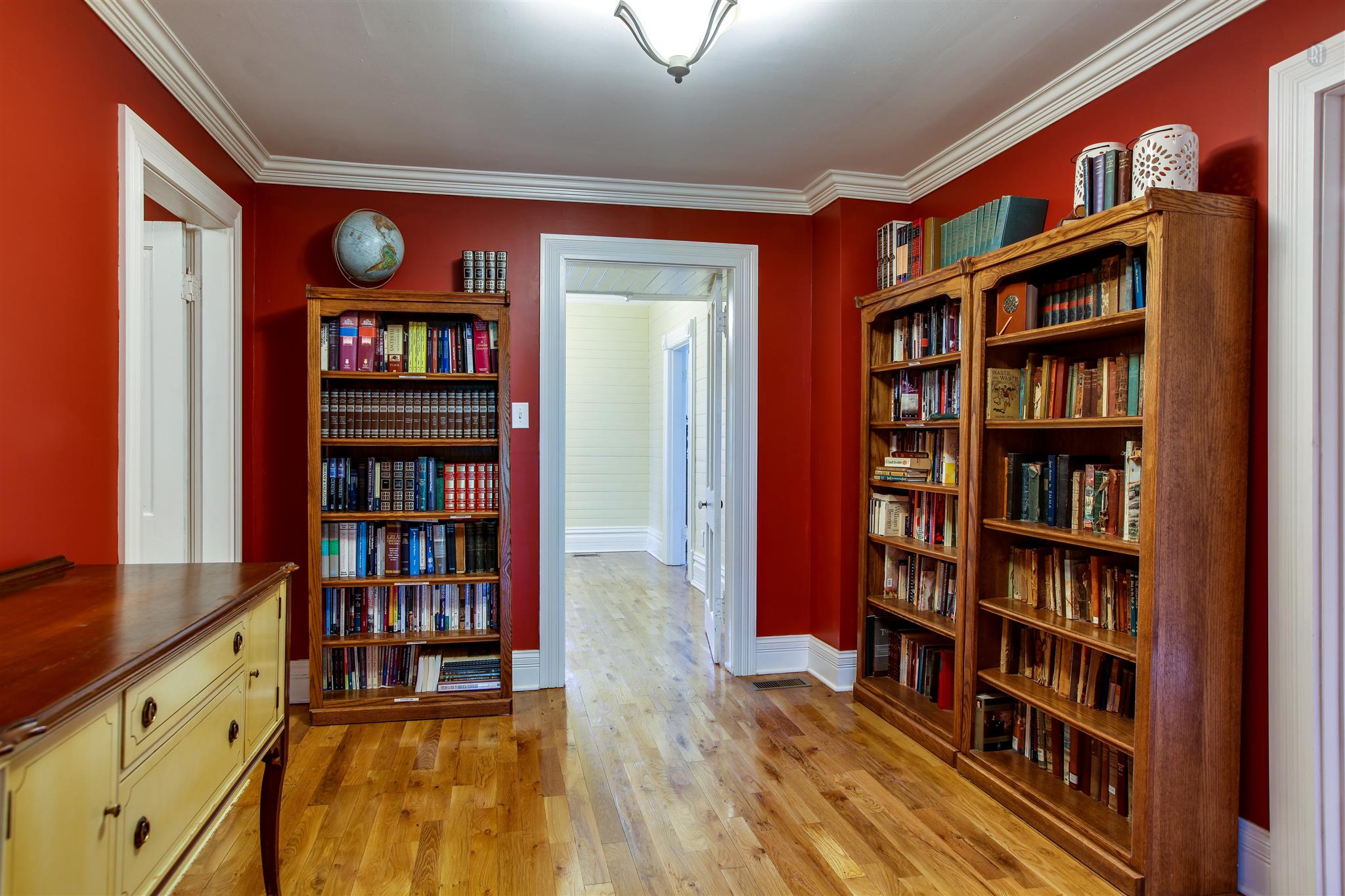3887 Raleigh-Elam Road Santa Fe, TN 38482 - Photo 20 of 27 The Middle Foyer Downstairs is used as a Library