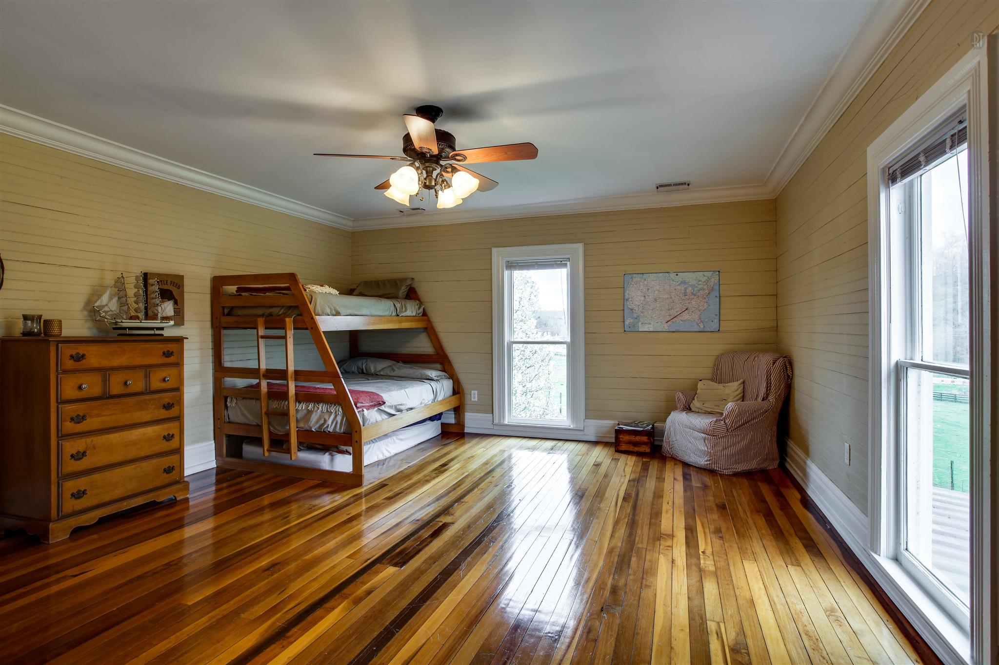 3887 Raleigh-Elam Road Santa Fe, TN 38482 - Photo 22 of 27 The 2nd Bedroom is Upstairs. It's Huge (19' x 15'!) and Has an Attached Full Bath