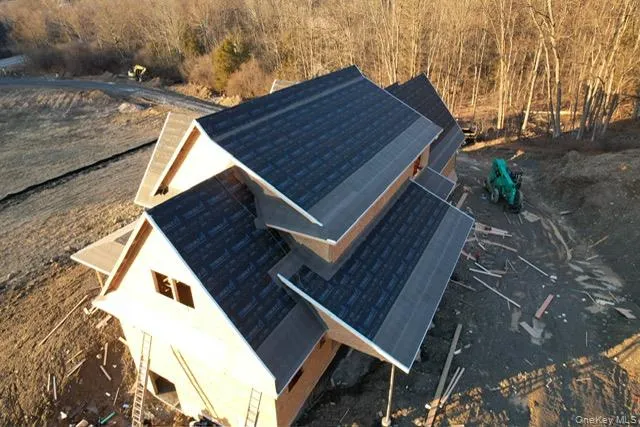 a backyard of a house