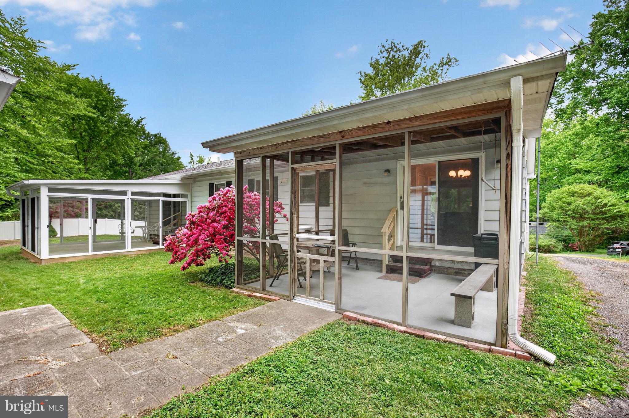 6070 Hill Road St. Leonard, MD 20685 - Photo 2 of 38 Screened Porch off Dining Room & Enclosed Patio