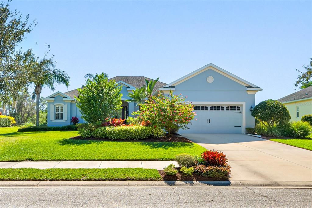16617 Rivers Reach Boulevard Parrish, FL 34219 - Photo 1 of 1 Front View, Mature Landscaping