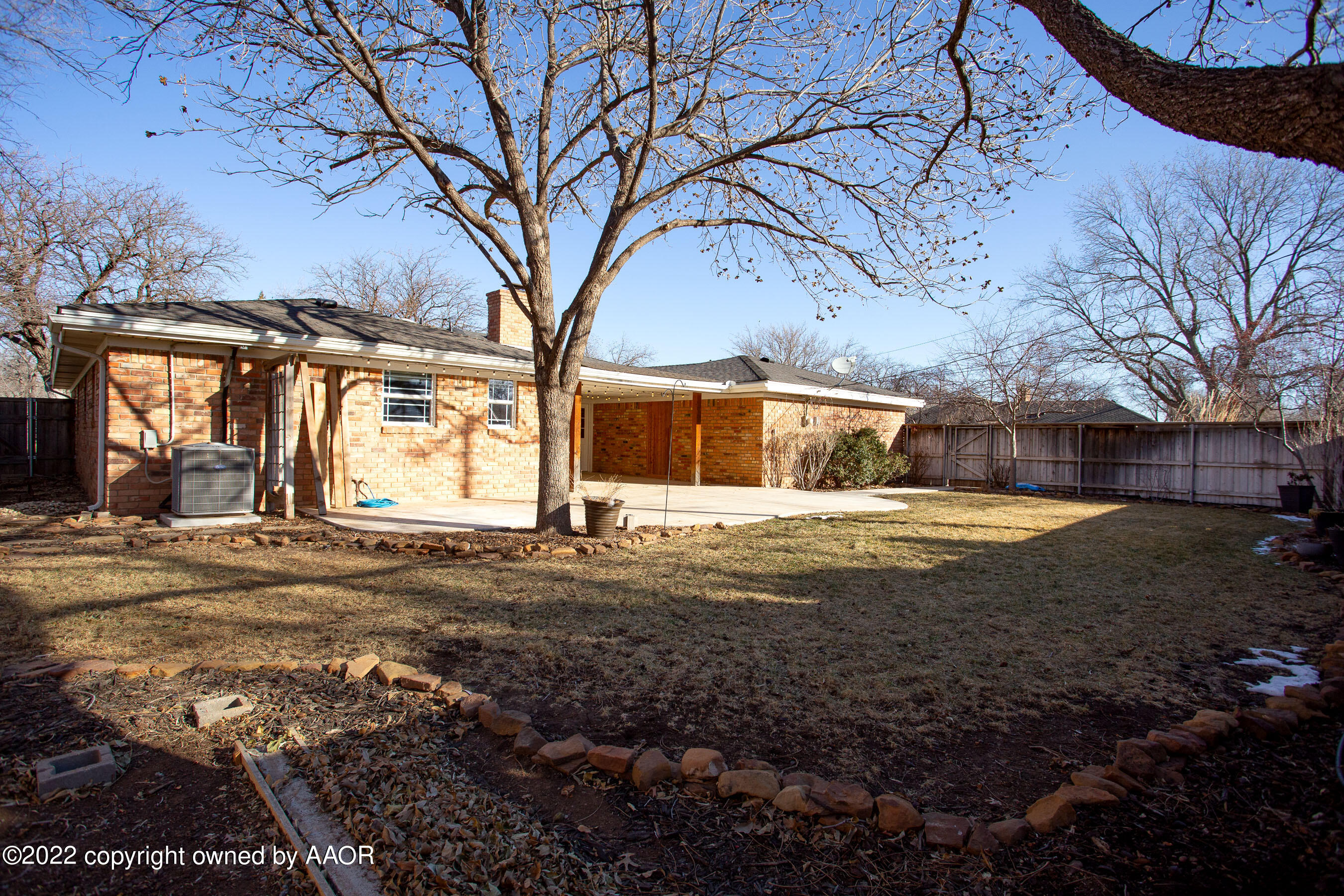 6301 Dreyfuss Road Amarillo, TX 79106 - Photo 31 of 34 a view of back yard of the house