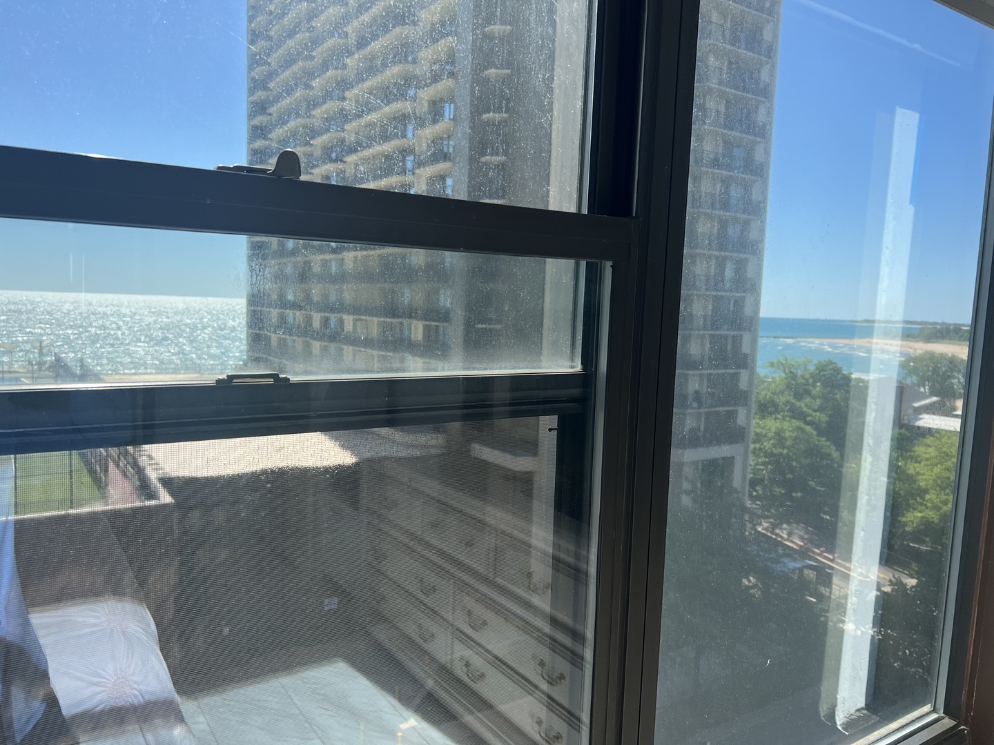 6030 North Sheridan Road, Unit 806 Chicago, IL 60660 - Photo 12 of 12 a view of a glass door
