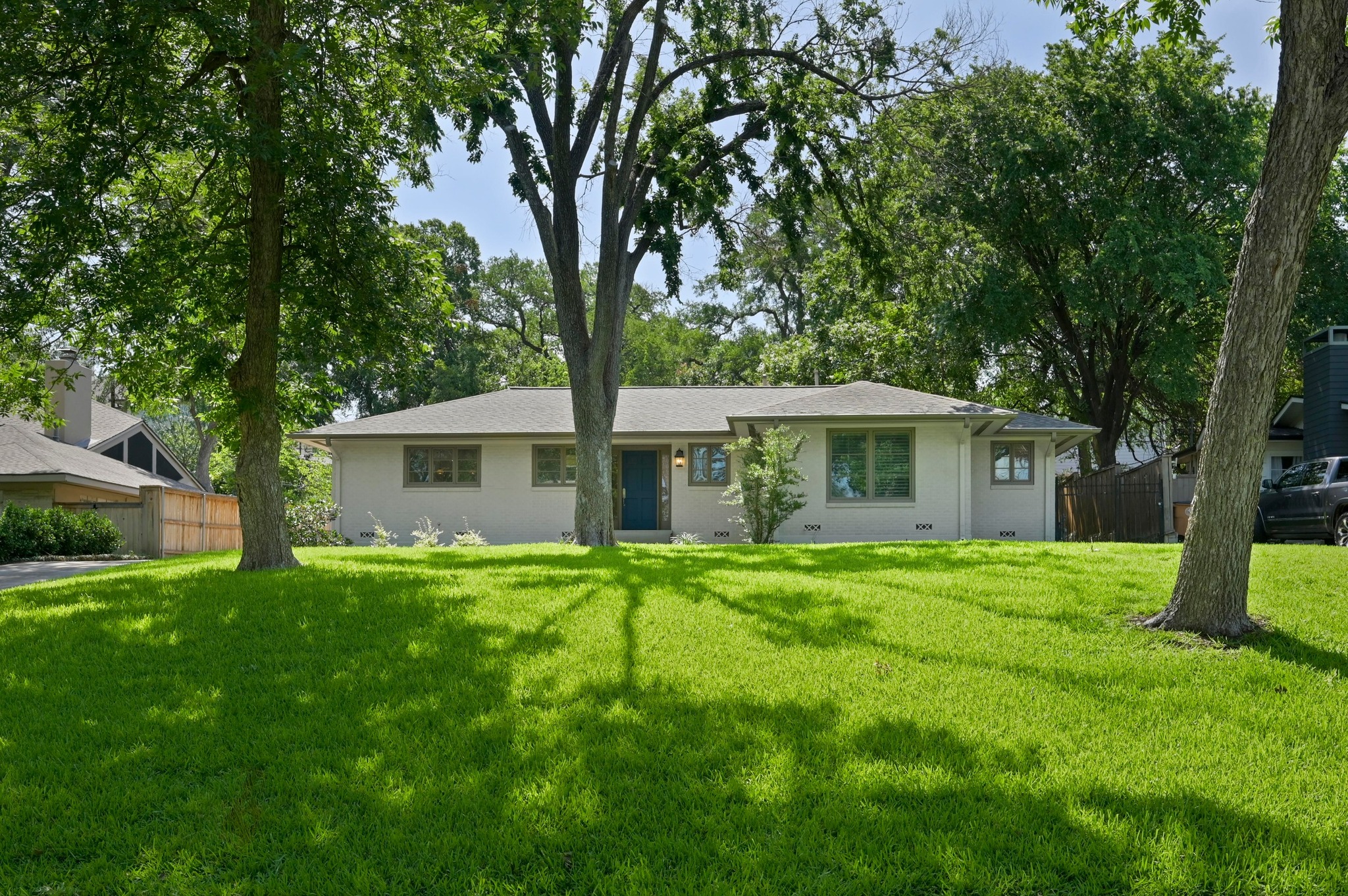 2507 Hartford Road Austin, TX 78703 - Photo 1 of 1 Charming single-story home on a generous 0.36-acre lot in prestigious Pemberton Heights. Recently painted with mature trees and lush, well-irrigated lawn