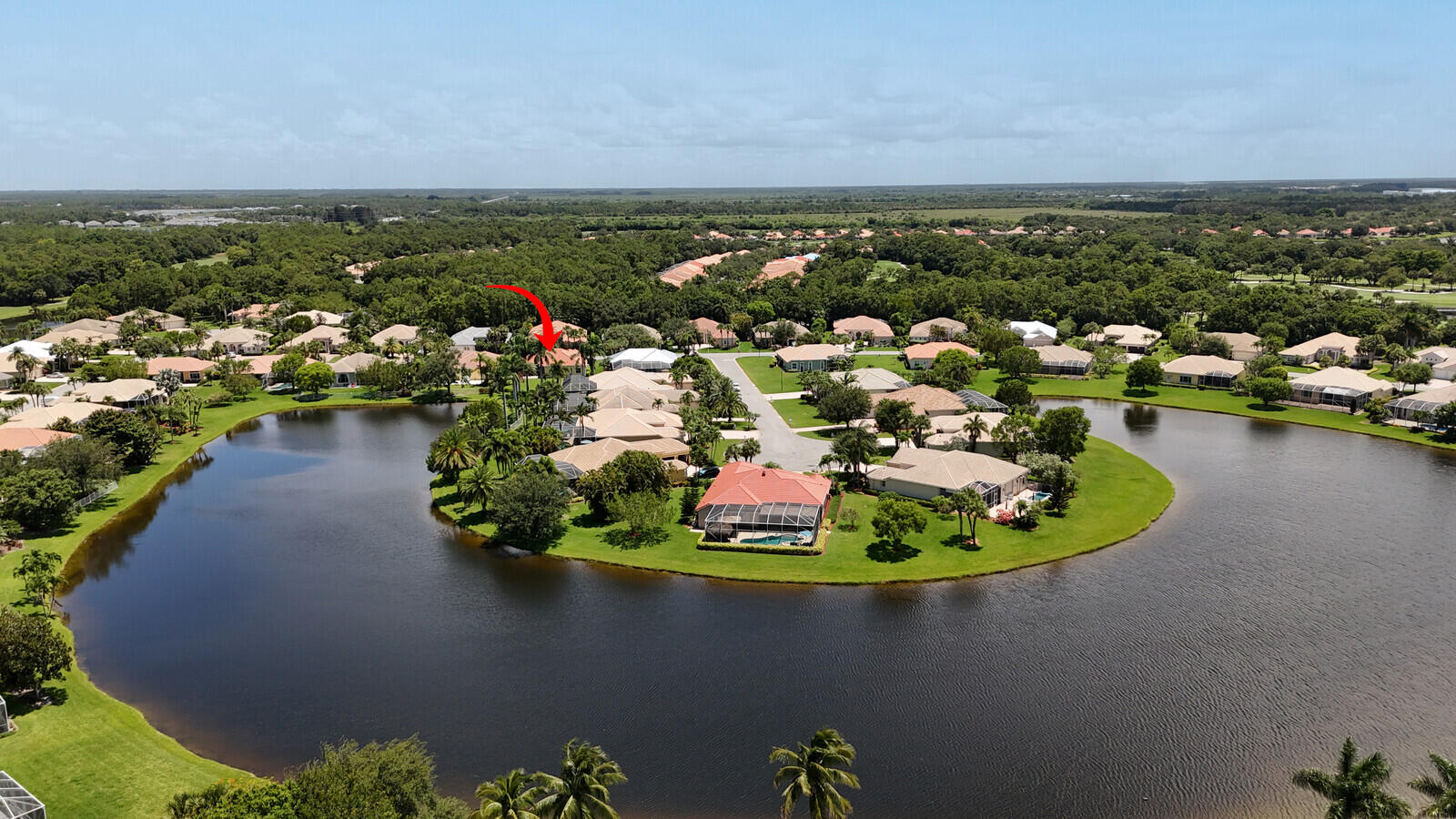 819 Southwest Bromelia Terrace Stuart, FL 34997 - Photo 33 of 40 69_Aerial_16_mls