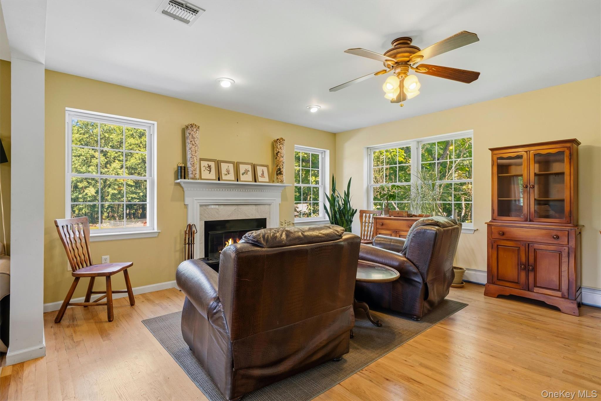 604 Ridgebury Road Slate Hill, NY 10973 - Photo 14 of 50 Warm and cozy family room with fireplace.