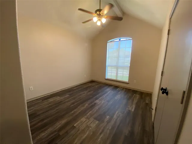 wooden floor in an empty room