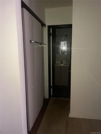 a kitchen with a stove and a microwave