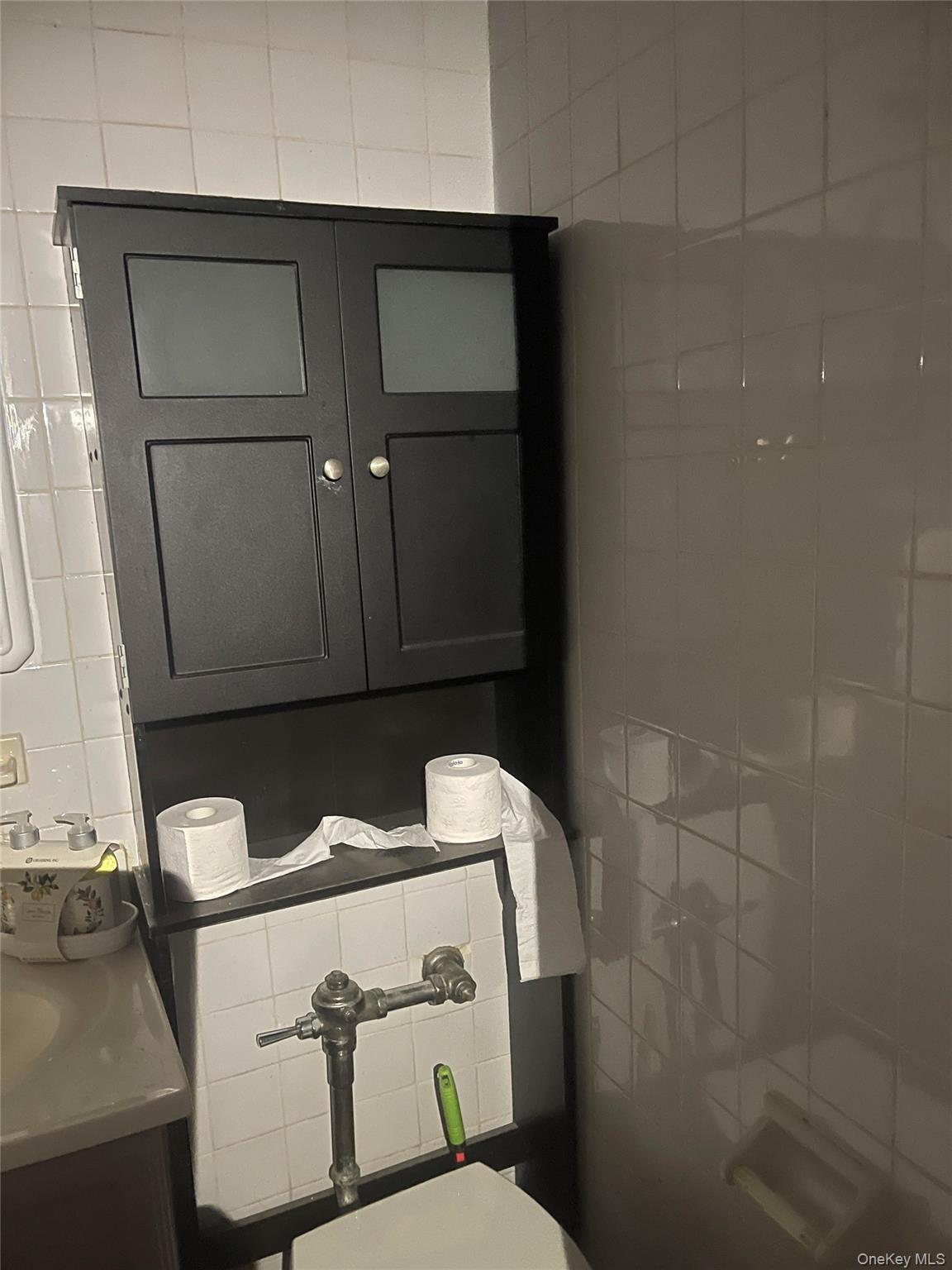 152-72 Melbourne Avenue, Unit LD Queens, NY 11367 - Photo 8 of 10 a bathroom with a sink and mirror