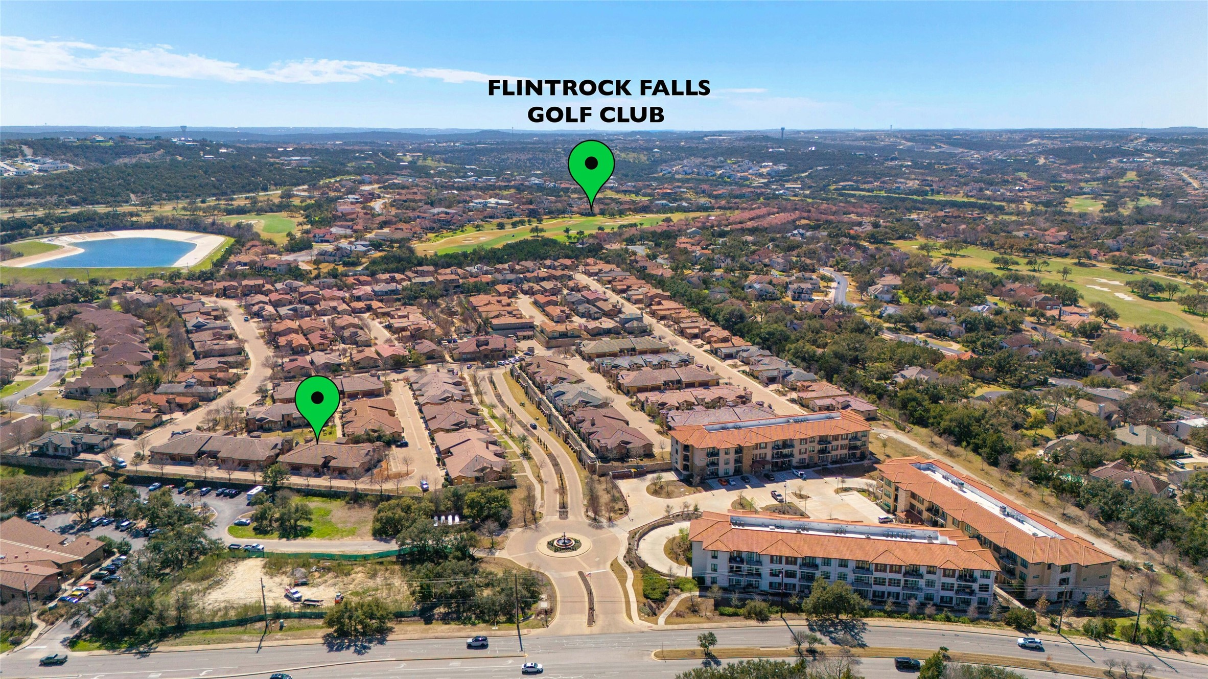 103 Rivalto Circle, Unit 3 Lakeway, TX 78734 - Photo 28 of 30 an aerial view of multiple house