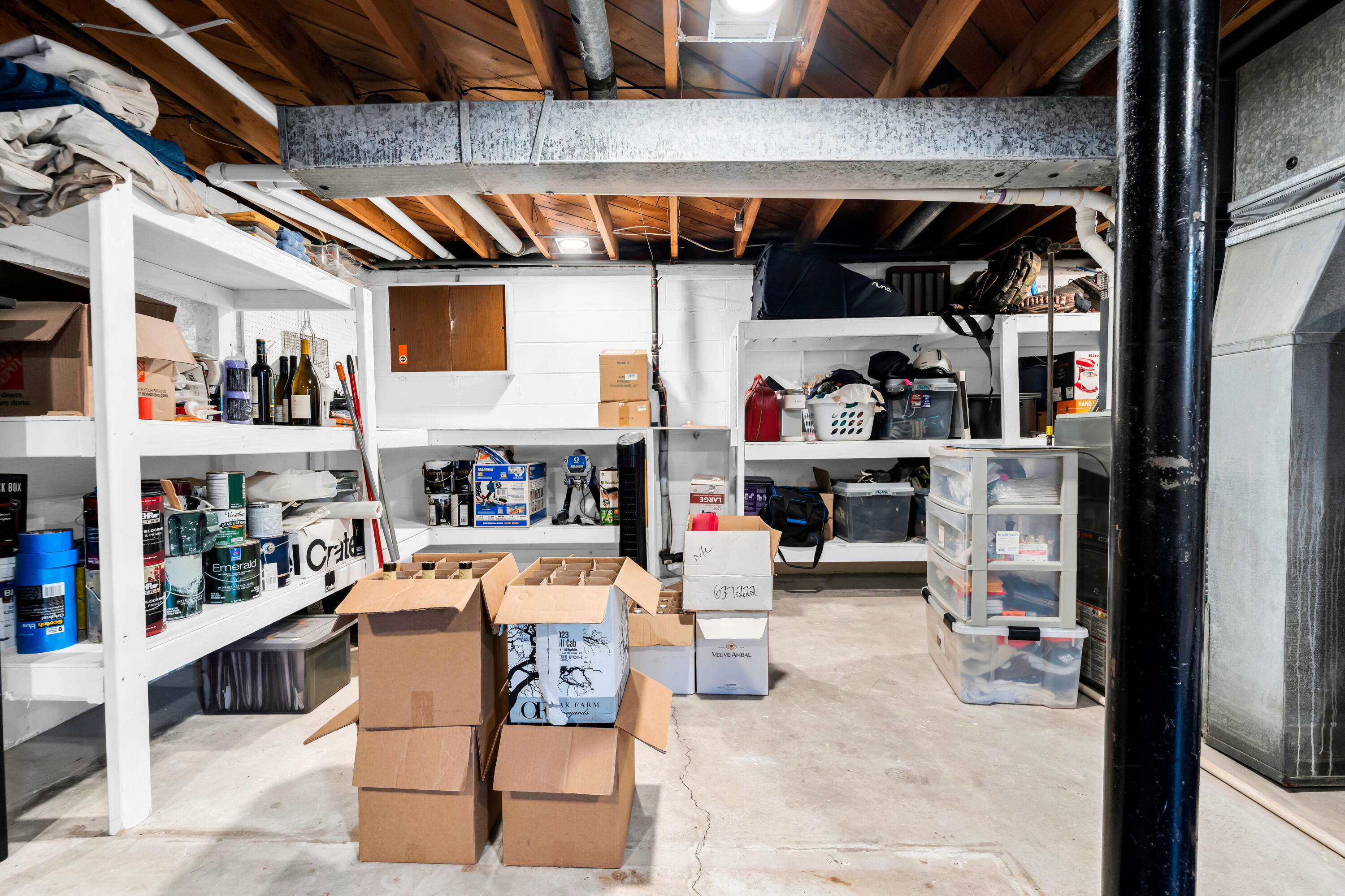 2348 Pine Lake Road West Bloomfield, MI 48324 - Photo 33 of 47 33 - Lower Level Laundry & Storage