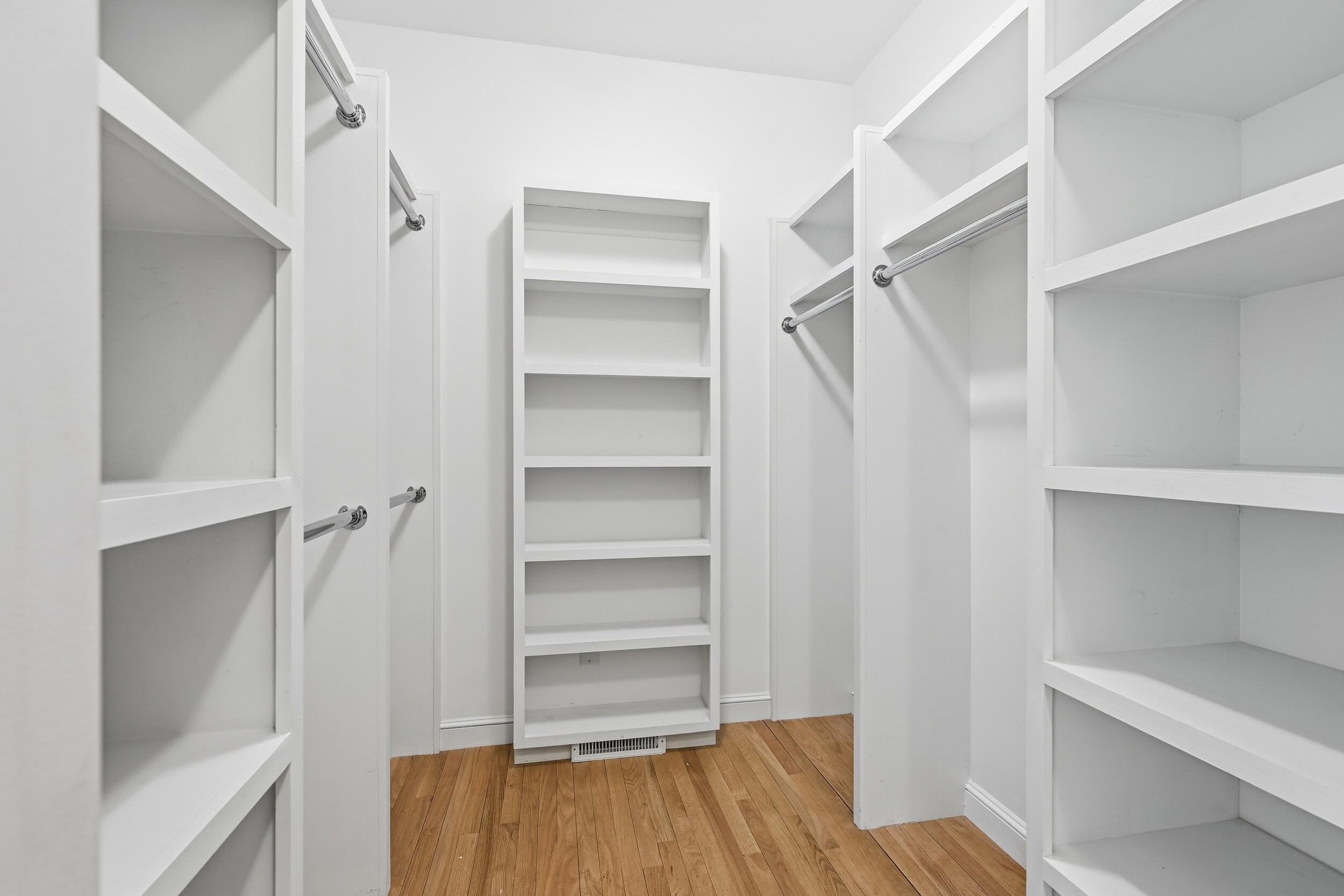 169 Tisquantum Road Chatham, MA 02633 - Photo 21 of 43 a view of walk in closet with empty racks