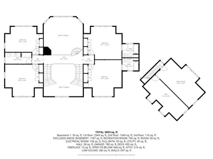 a picture of a floor plan