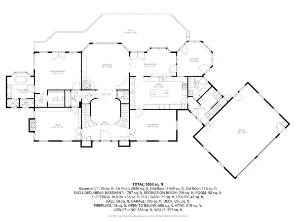 a picture of a floor plan